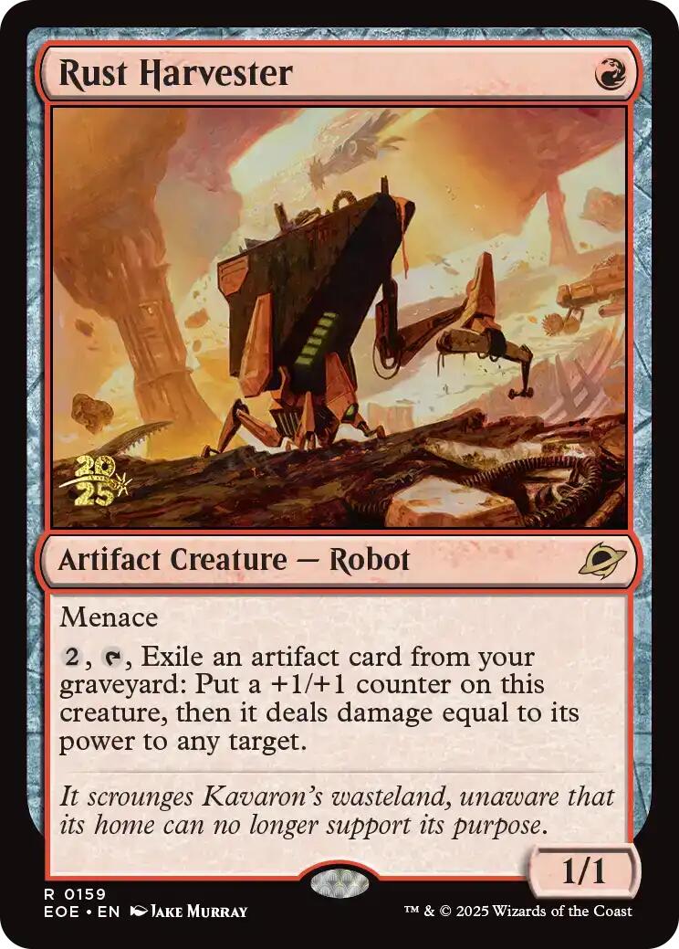 Rust Harvester [Edge of Eternities Prerelease Promos] | Chromatic Games