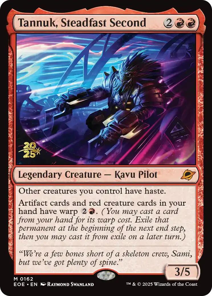 Tannuk, Steadfast Second [Edge of Eternities Prerelease Promos] | Chromatic Games
