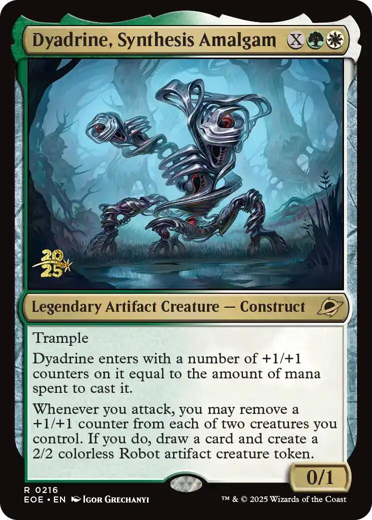 Dyadrine, Synthesis Amalgam [Edge of Eternities Prerelease Promos] | Chromatic Games