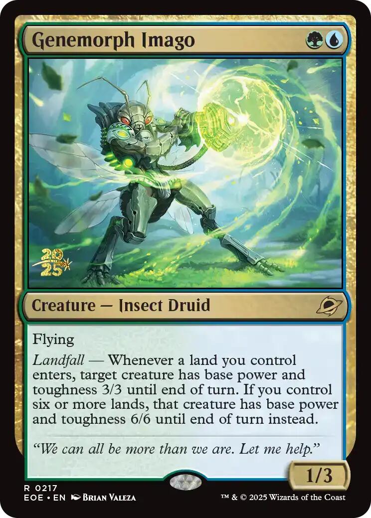 Genemorph Imago [Edge of Eternities Prerelease Promos] | Chromatic Games