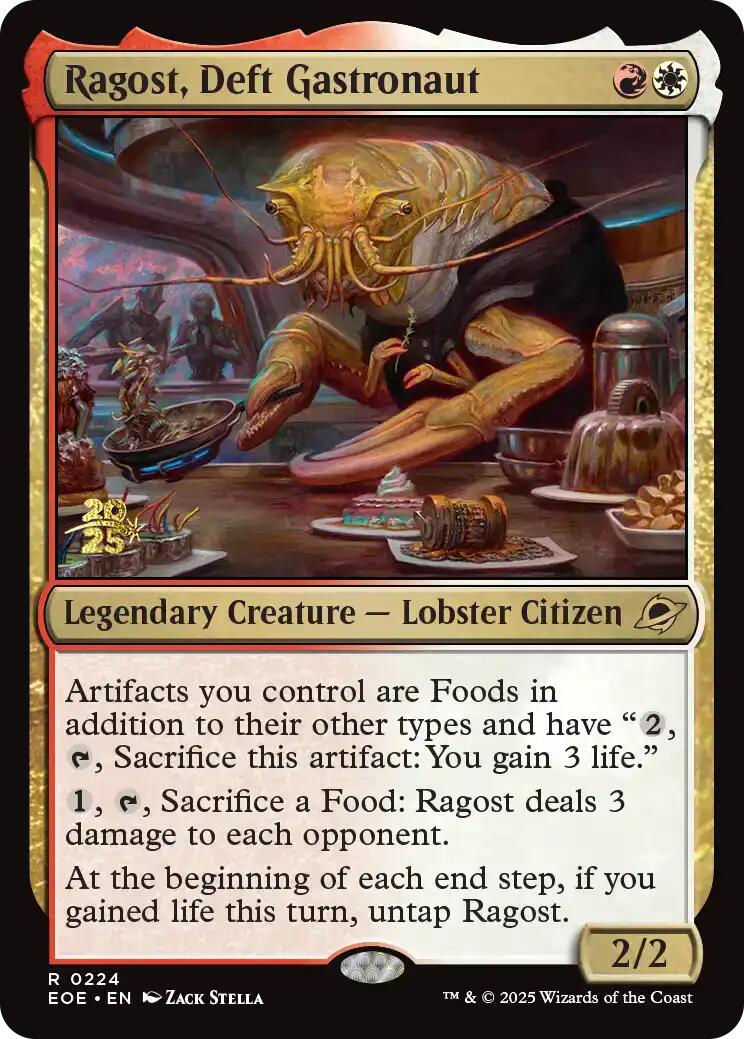 Ragost, Deft Gastronaut [Edge of Eternities Prerelease Promos] | Chromatic Games