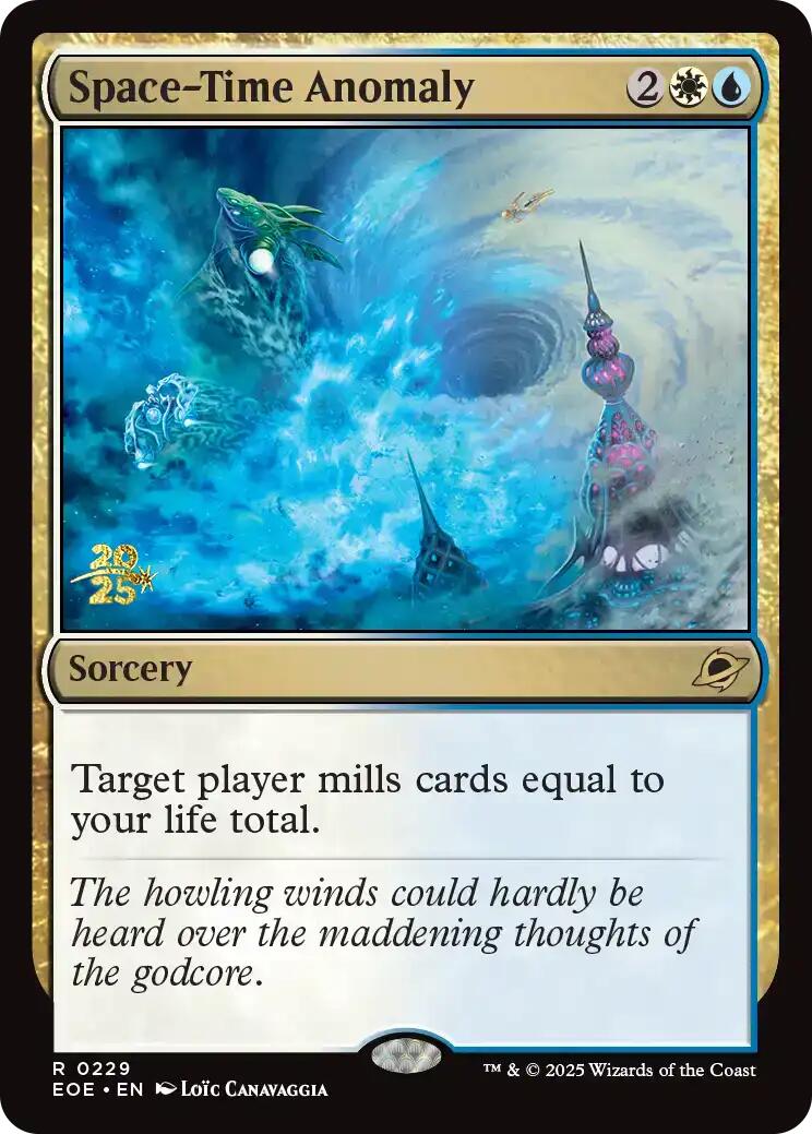 Space-Time Anomaly [Edge of Eternities Prerelease Promos] | Chromatic Games