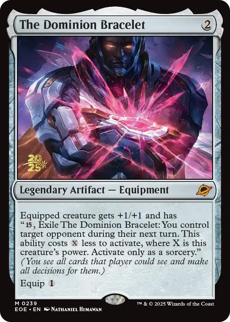 The Dominion Bracelet [Edge of Eternities Prerelease Promos] | Chromatic Games