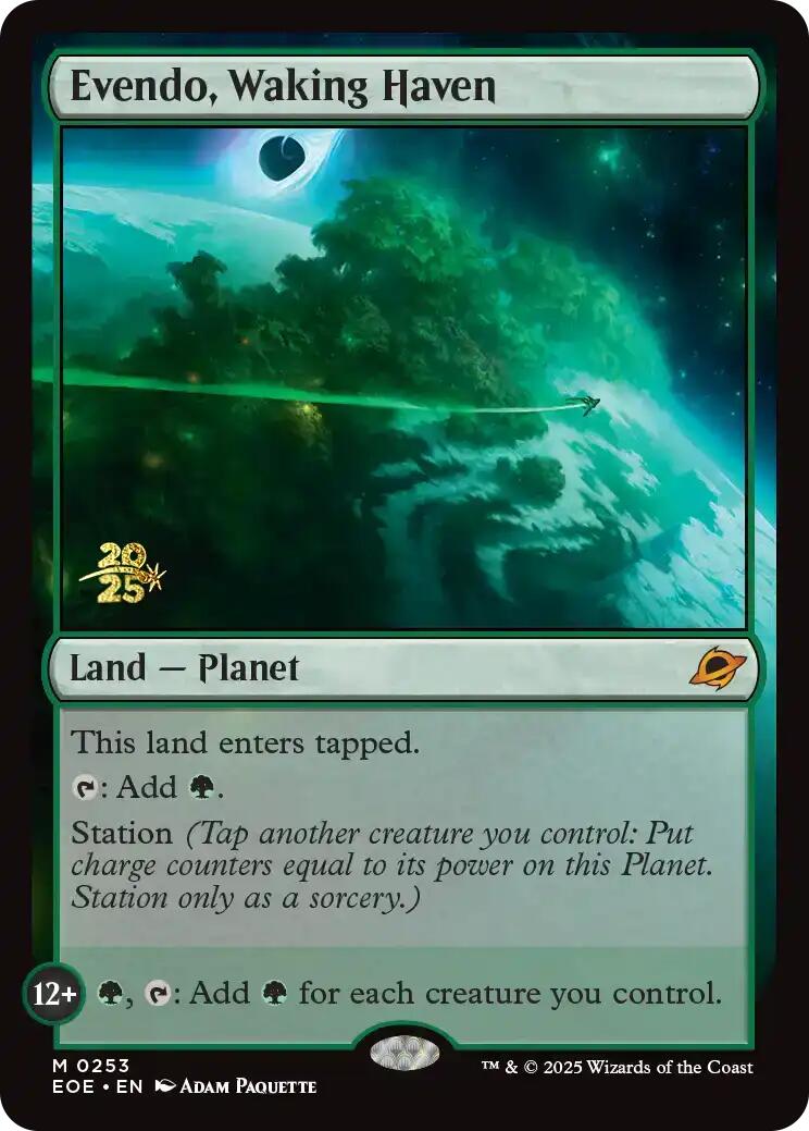 Evendo, Waking Haven [Edge of Eternities Prerelease Promos] | Chromatic Games