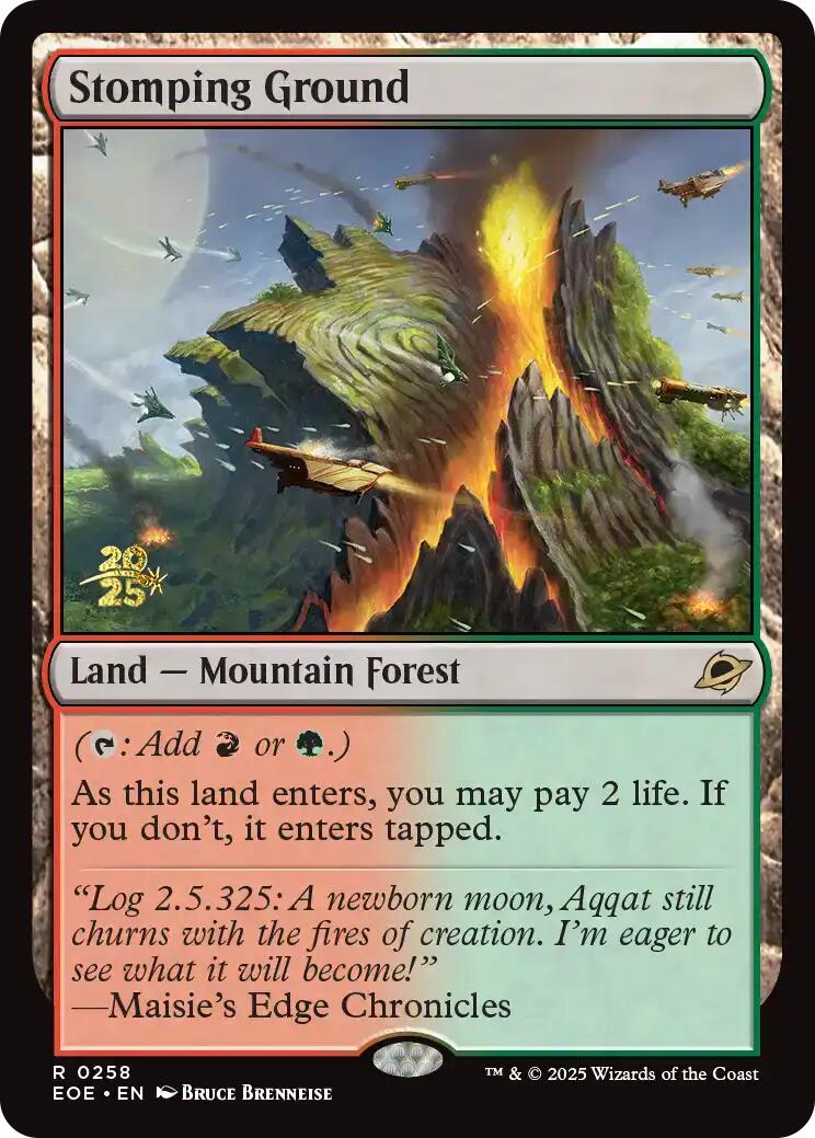 Stomping Ground [Edge of Eternities Prerelease Promos] | Chromatic Games