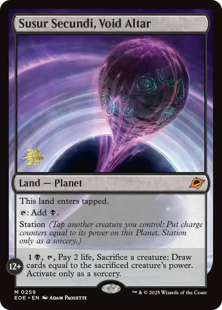 Susur Secundi, Void Altar [Edge of Eternities Prerelease Promos] | Chromatic Games