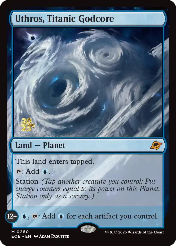 Uthros, Titanic Godcore [Edge of Eternities Prerelease Promos] | Chromatic Games