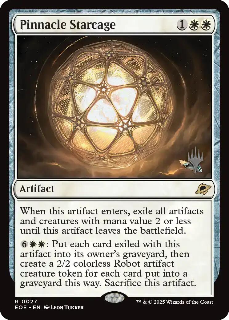 Pinnacle Starcage [Edge of Eternities Promo Pack] | Chromatic Games
