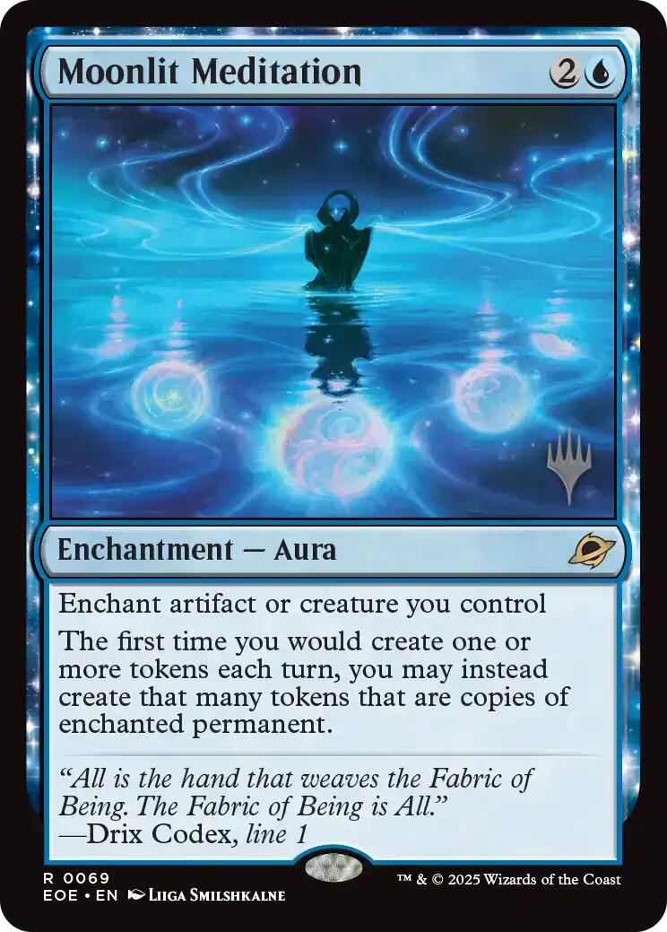 Moonlit Meditation [Edge of Eternities Promo Pack] | Chromatic Games