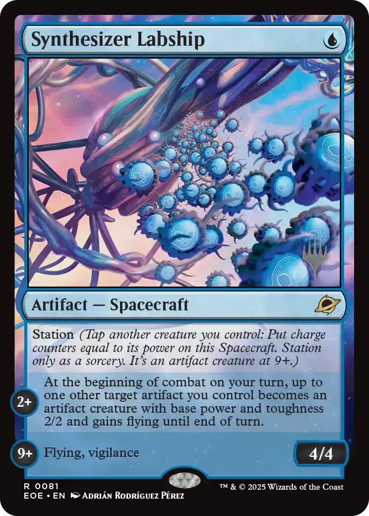 Synthesizer Labship [Edge of Eternities Promo Pack] | Chromatic Games