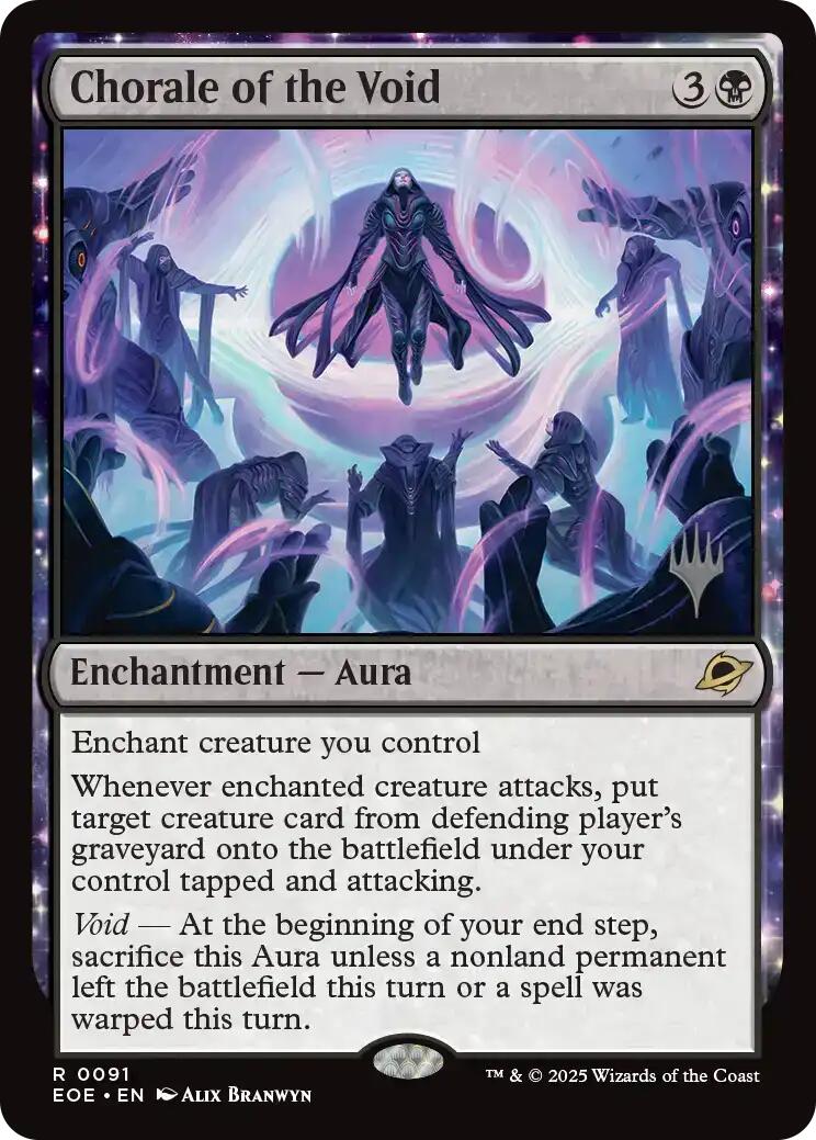 Chorale of the Void [Edge of Eternities Promo Pack] | Chromatic Games