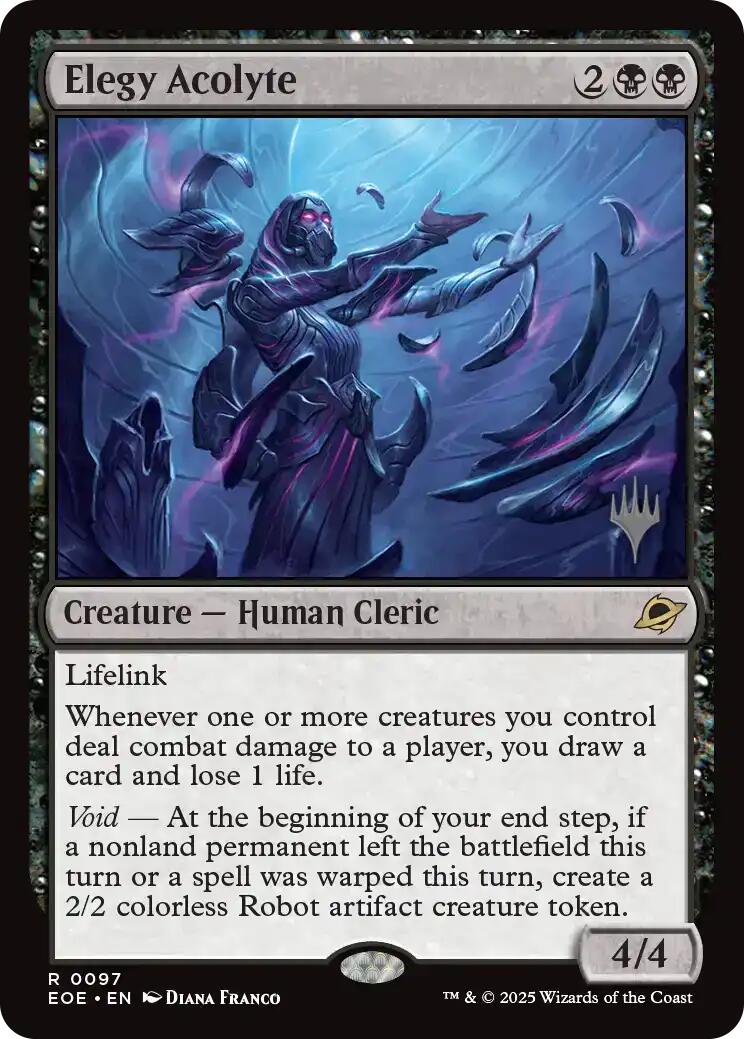 Elegy Acolyte [Edge of Eternities Promo Pack] | Chromatic Games