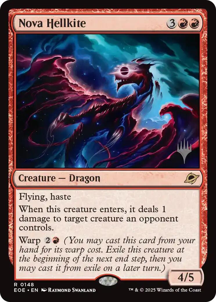 Nova Hellkite [Edge of Eternities Promo Pack] | Chromatic Games