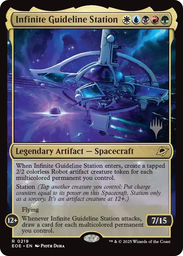 Infinite Guideline Station [Edge of Eternities Promo Pack] | Chromatic Games