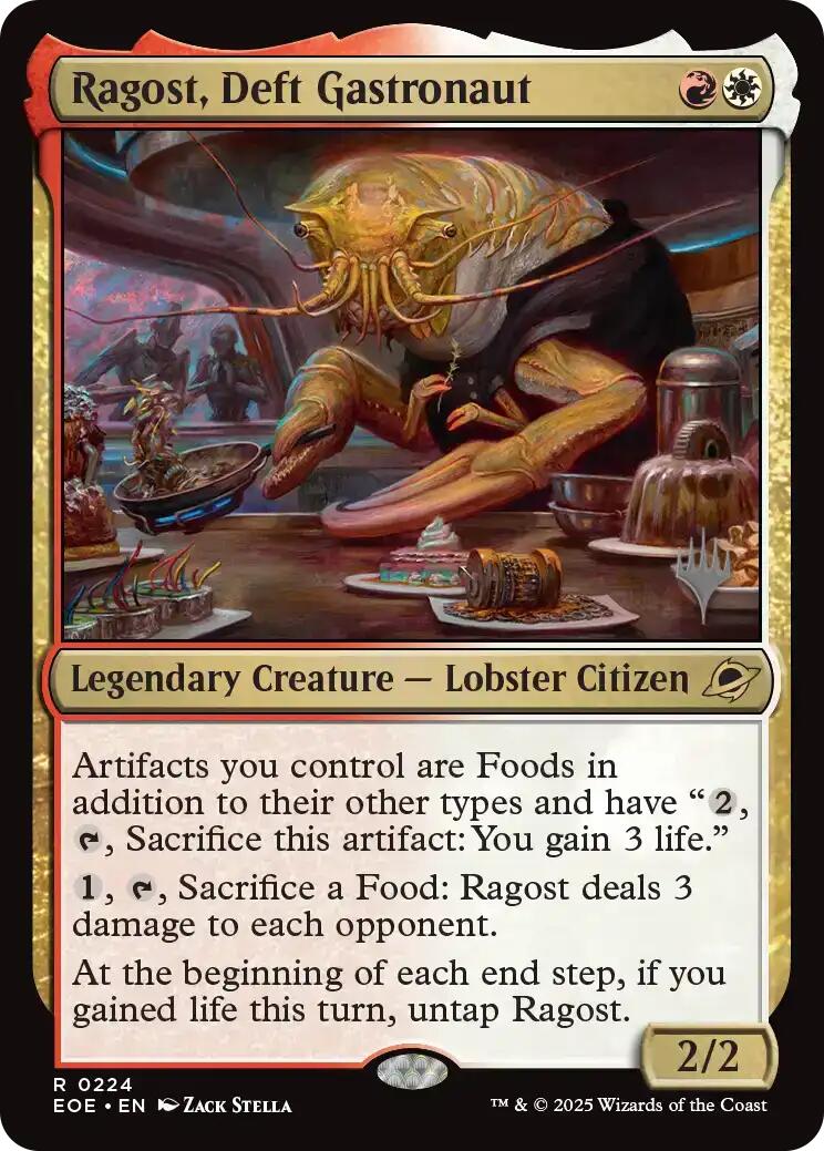 Ragost, Deft Gastronaut [Edge of Eternities Promo Pack] | Chromatic Games