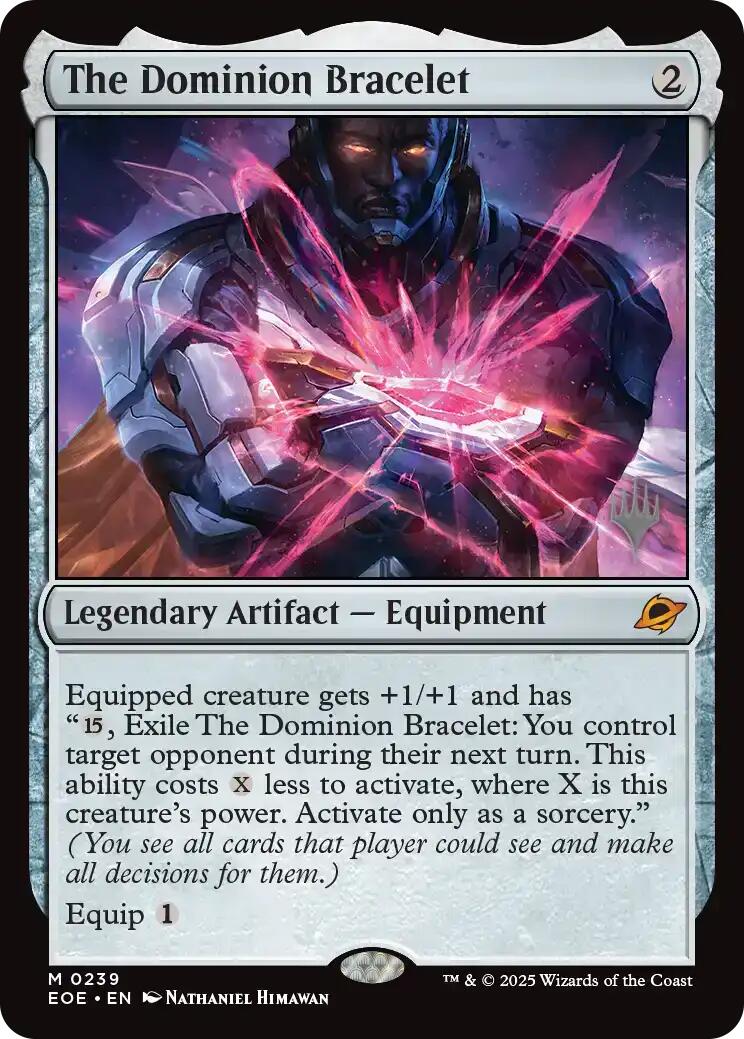 The Dominion Bracelet [Edge of Eternities Promo Pack] | Chromatic Games