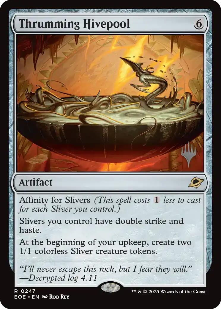 Thrumming Hivepool [Edge of Eternities Promo Pack] | Chromatic Games