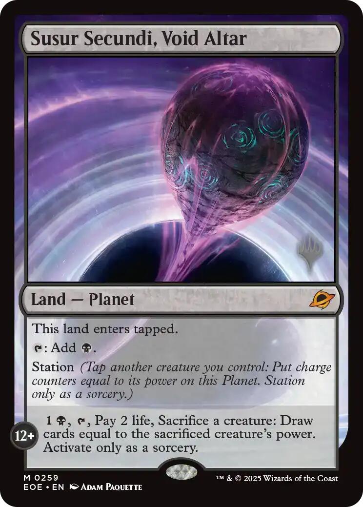 Susur Secundi, Void Altar [Edge of Eternities Promo Pack] | Chromatic Games
