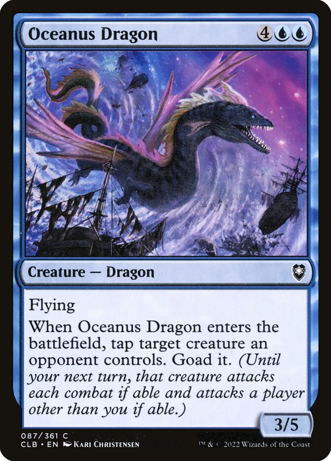 Oceanus Dragon 87 (Commander Legends: Battle for Baldur's Gate)  | Chromatic Games