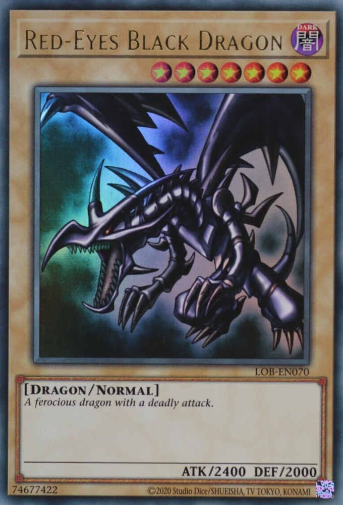 Red-Eyes Black Dragon (25th Anniversary) [LOB-EN070] Ultra Rare | Chromatic Games