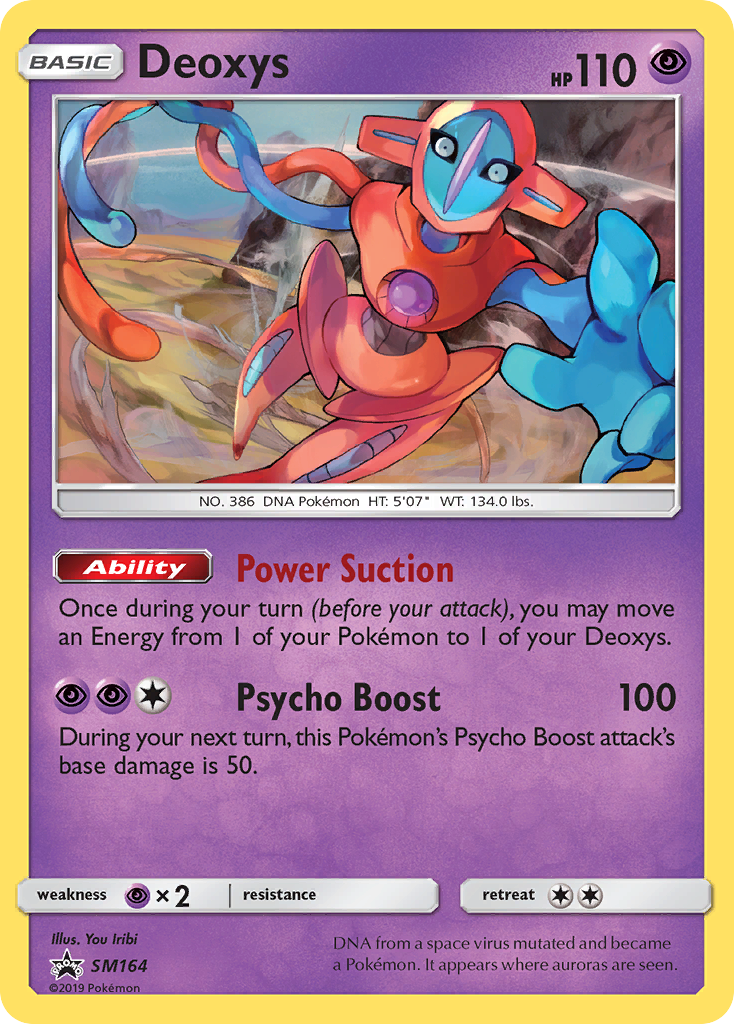 Deoxys (SM164) [Sun & Moon: Black Star Promos] | Chromatic Games