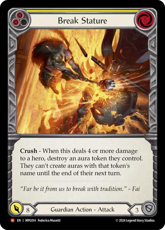 Break Stature [MPG014] (Mastery Pack Guardian)  Rainbow Foil | Chromatic Games