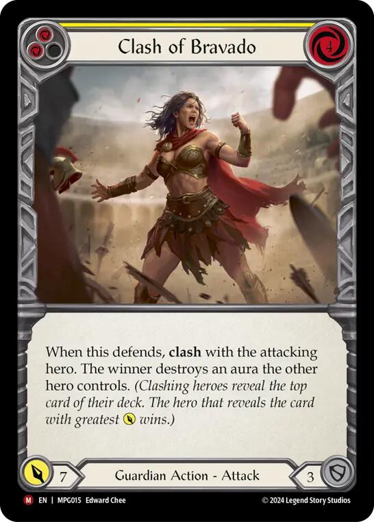 Clash of Bravado [MPG015] (Mastery Pack Guardian) | Chromatic Games
