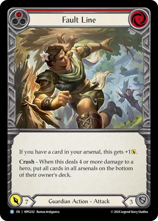 Fault Line [MPG032] (Mastery Pack Guardian)  Rainbow Foil | Chromatic Games