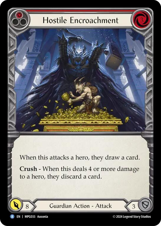 Hostile Encroachment [MPG033] (Mastery Pack Guardian)  Rainbow Foil | Chromatic Games