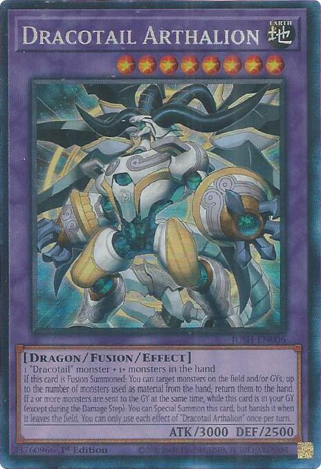 Dracotail Arthalion (CR) [JUSH-EN006] Collector's Rare | Chromatic Games