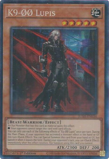 K9-00 Lupis (CR) [JUSH-EN034] Collector's Rare | Chromatic Games