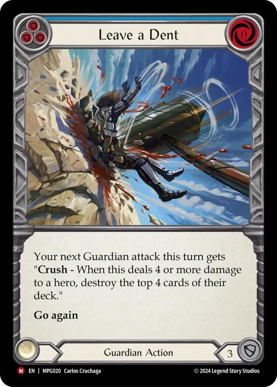 Leave a Dent [MPG020] (Mastery Pack Guardian) | Chromatic Games