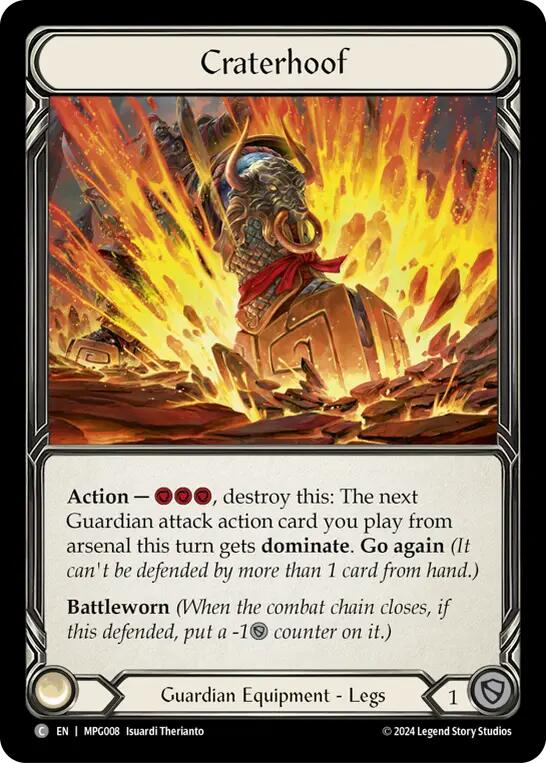 Craterhoof [BVO008] (Mastery Pack Guardian) | Chromatic Games