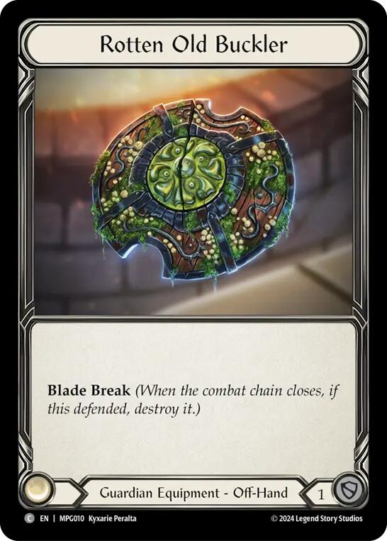 Rotten Old Buckler [MPG010] (Mastery Pack Guardian) | Chromatic Games