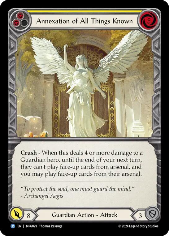 Annexation of All Things Known [MPG029] (Mastery Pack Guardian) | Chromatic Games