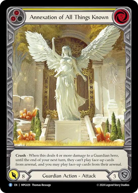 Annexation of All Things Known (Extended Art) [MPG029] (Mastery Pack Guardian)  Rainbow Foil | Chromatic Games