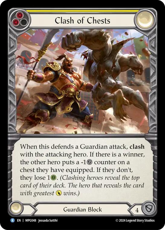 Clash of Chests [MPG048] (Mastery Pack Guardian)  Rainbow Foil | Chromatic Games