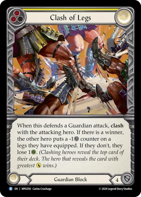 Clash of Legs [MPG050] (Mastery Pack Guardian) | Chromatic Games