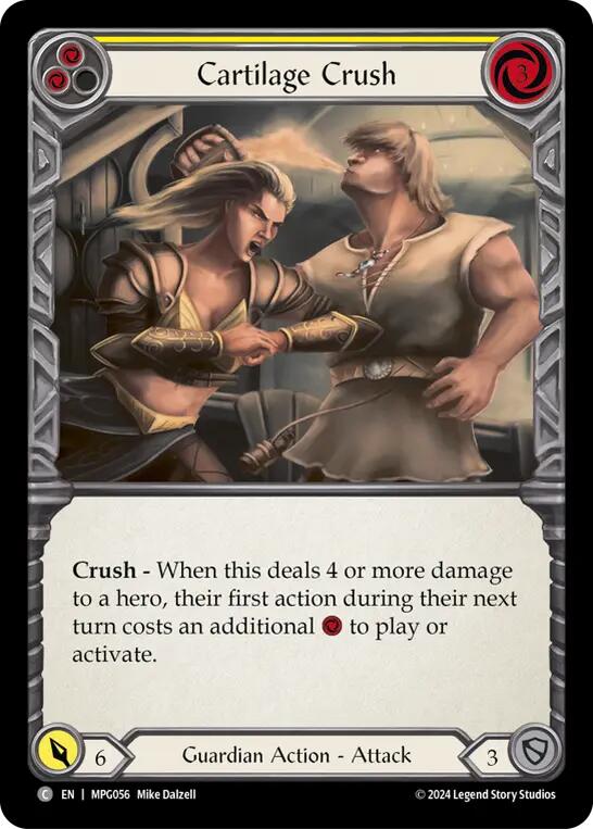 Cartilage Crush (Yellow) [MPG056] (Mastery Pack Guardian) | Chromatic Games