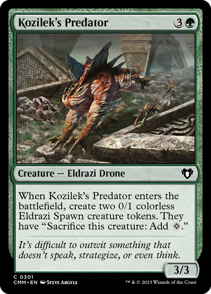 Kozilek's Predator 301/451 (Commander Masters)  | Chromatic Games