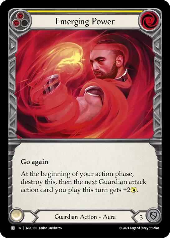 Emerging Power (Yellow) [MPG101] (Mastery Pack Guardian) | Chromatic Games