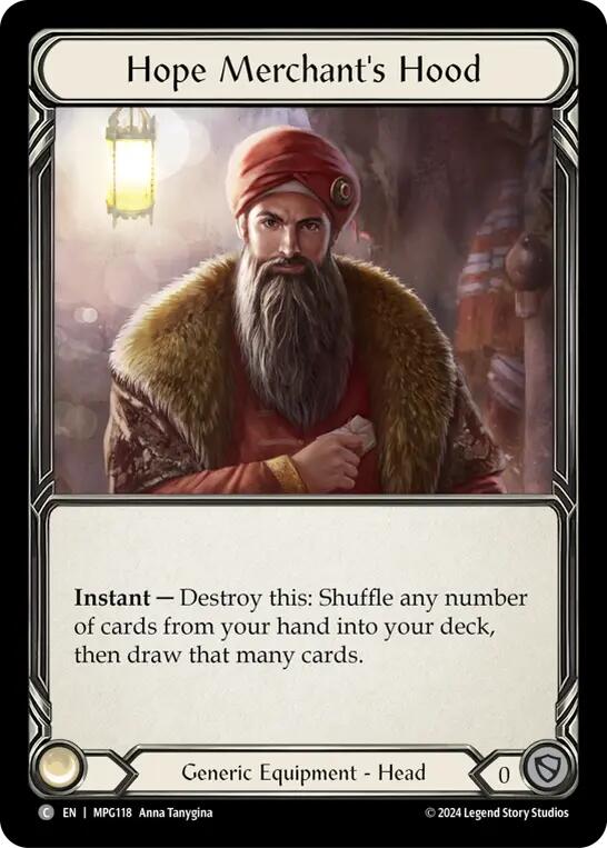 Hope Merchant's Hood [MPG118] (Mastery Pack Guardian) | Chromatic Games