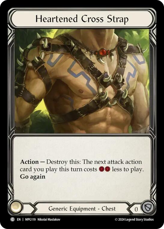 Heartened Cross Strap [MPG119] (Mastery Pack Guardian) | Chromatic Games