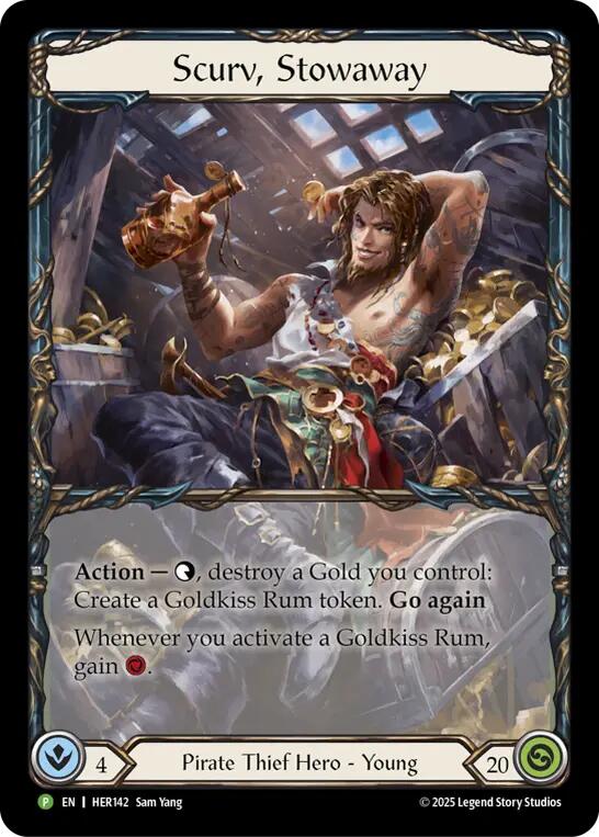 Scurv, Stowaway [HER142] (Promo)  Rainbow Foil | Chromatic Games