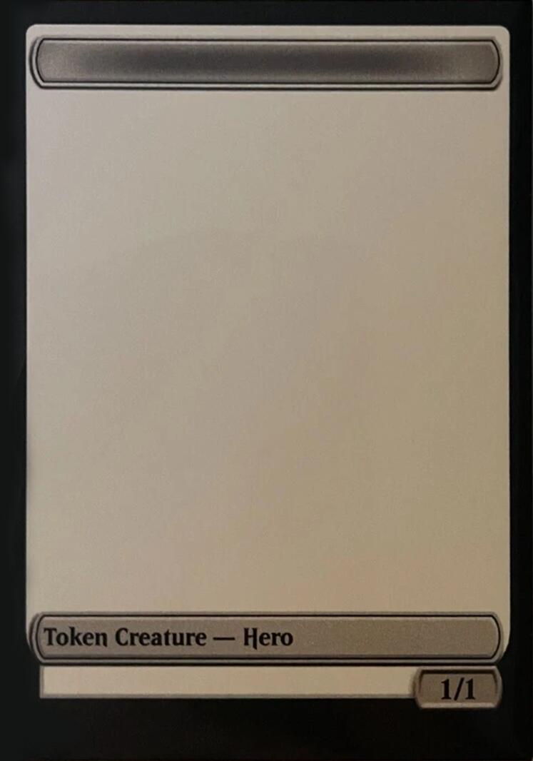 Blank Hero Token [FINAL FANTASY Tokens] | Chromatic Games