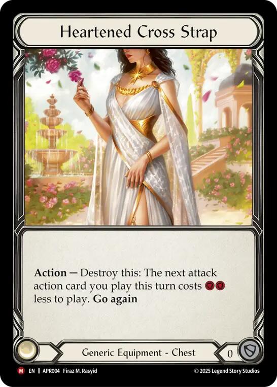 Heartened Cross Strap [APR004] (Armory Deck: Legends Prism) | Chromatic Games