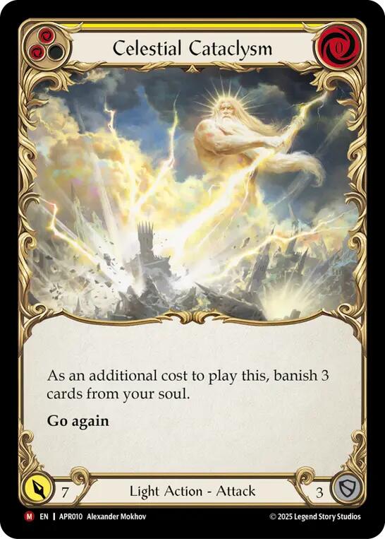 Celestial Cataclysm [APR010] (Armory Deck: Legends Prism) | Chromatic Games