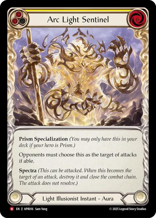Arc Light Sentinel [APR016] (Armory Deck: Legends Prism) | Chromatic Games