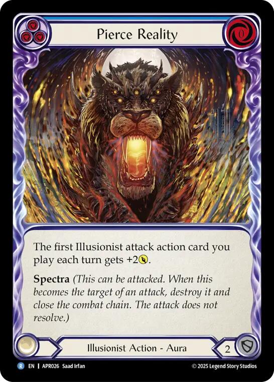 Pierce Reality [APR026] (Armory Deck: Legends Prism) | Chromatic Games