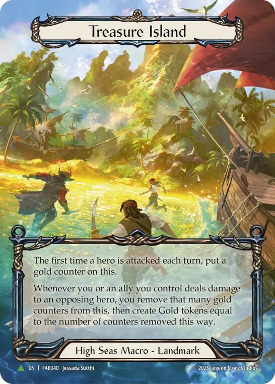Treasure Island [FAB340] (Promo)  Cold Foil | Chromatic Games
